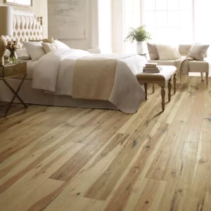 Bedroom Hardwood flooring | House of Carpets and Lighting