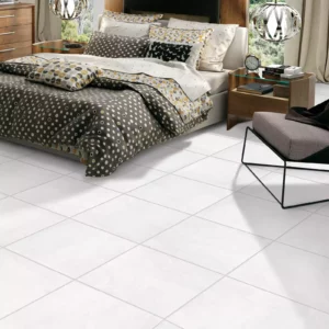 Bedroom tile flooring | House of Carpets and Lighting